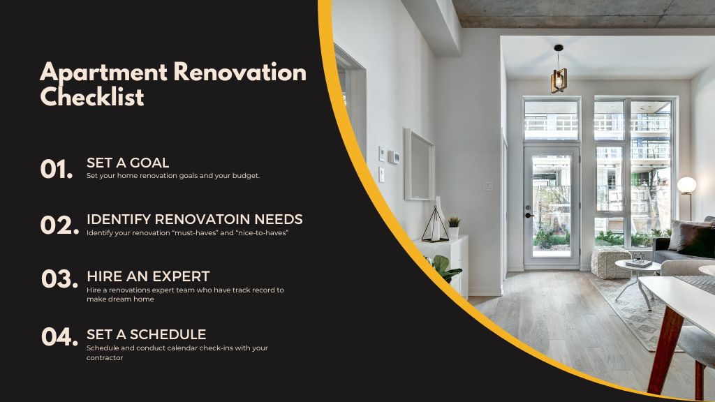 Apartment Renovation Checklist