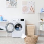 Laundry Renovation before and after